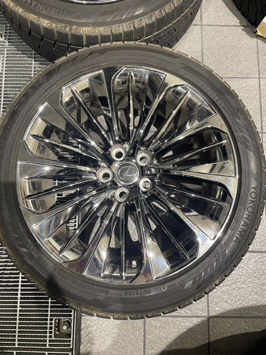 レクサス純正 LS460 LS600h バリ山 スタッドレス 235/50R18 レクサス