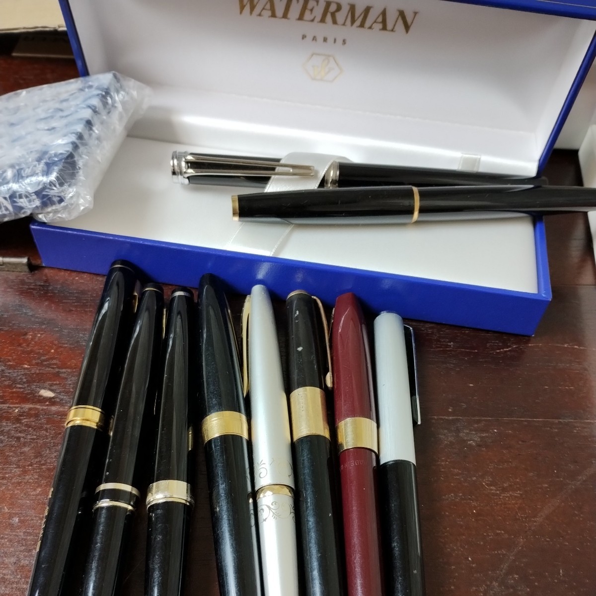PILOT SAILOR　モンブラン　ウォータマン　ペン先　14k 18k 21k まとめ 万年筆