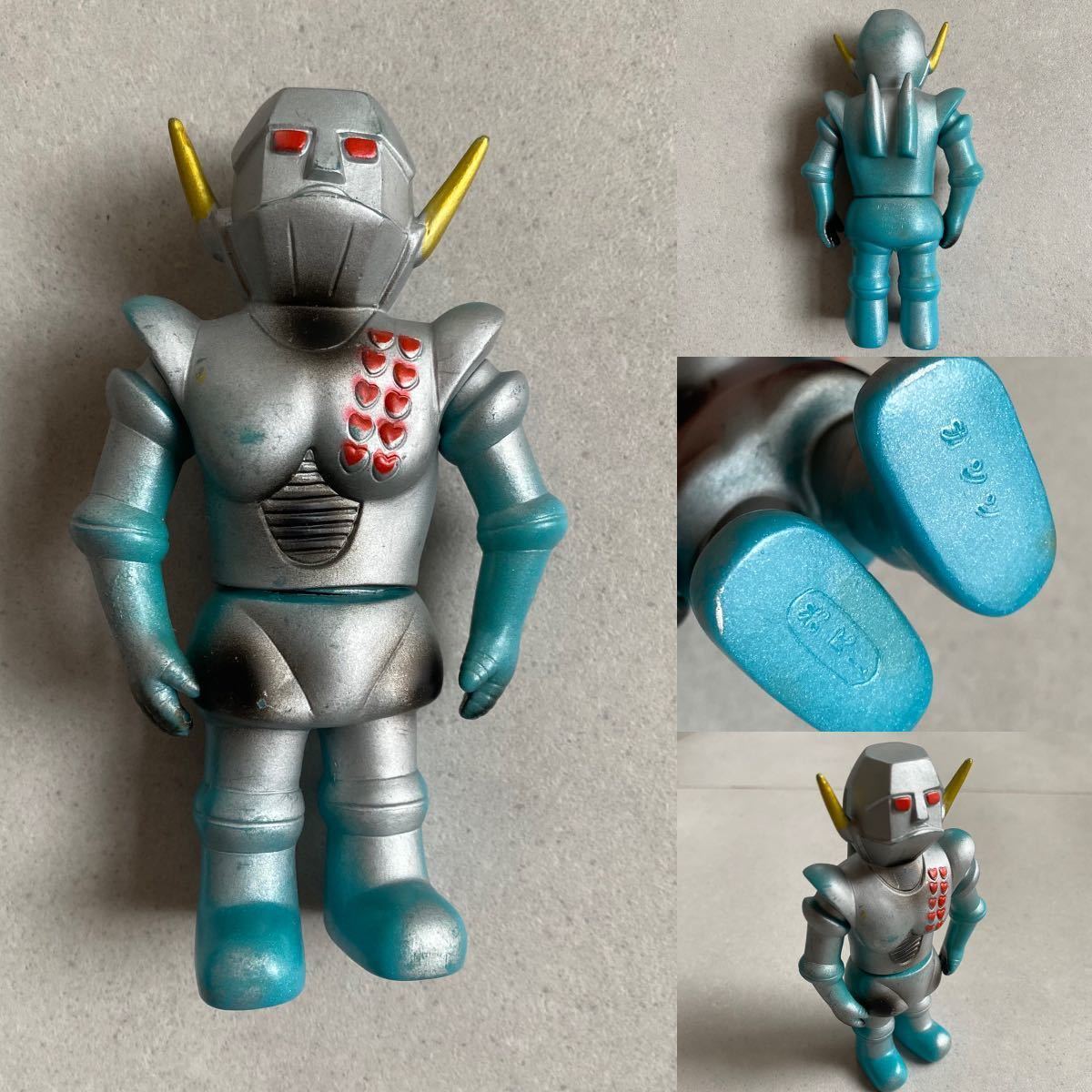 昭和レトロ 当時モノ ゲッターロボ ゲッター2 ミドルサイズソフビ 無