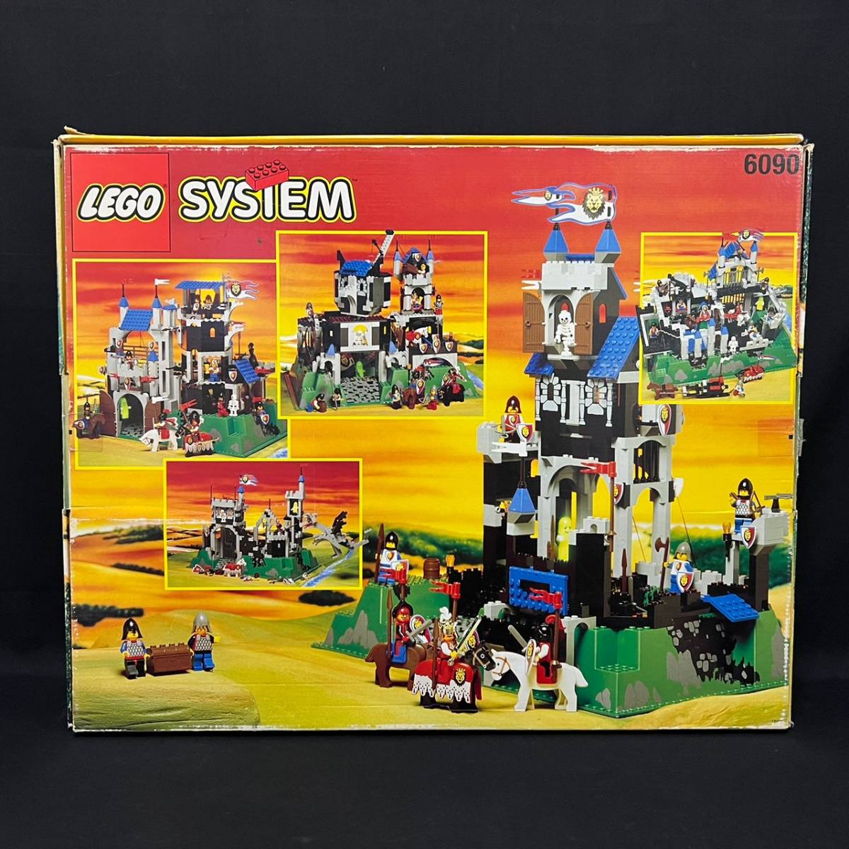 BIg141I 120 LEGO レゴ 6090 レゴシステム ロイヤルキング城 説明書付 