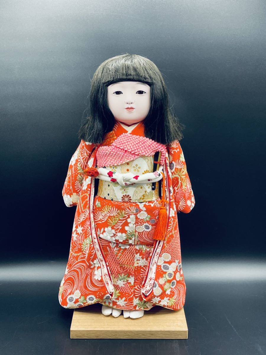 市松人形 京人形 日本人形 田中彌 京都 女の子 着物 京人形、田中彌