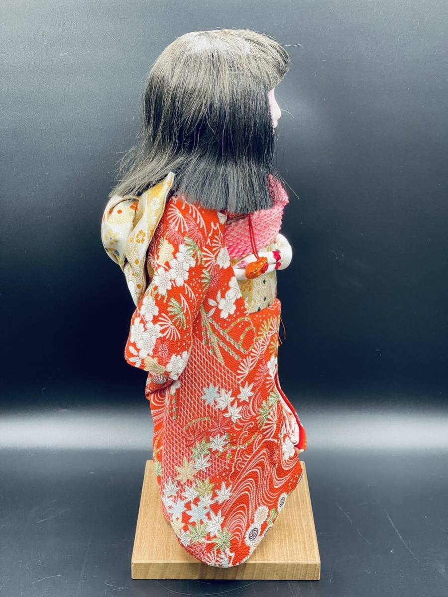 市松人形 京人形 日本人形 田中彌 京都 女の子 着物 京人形、田中彌 