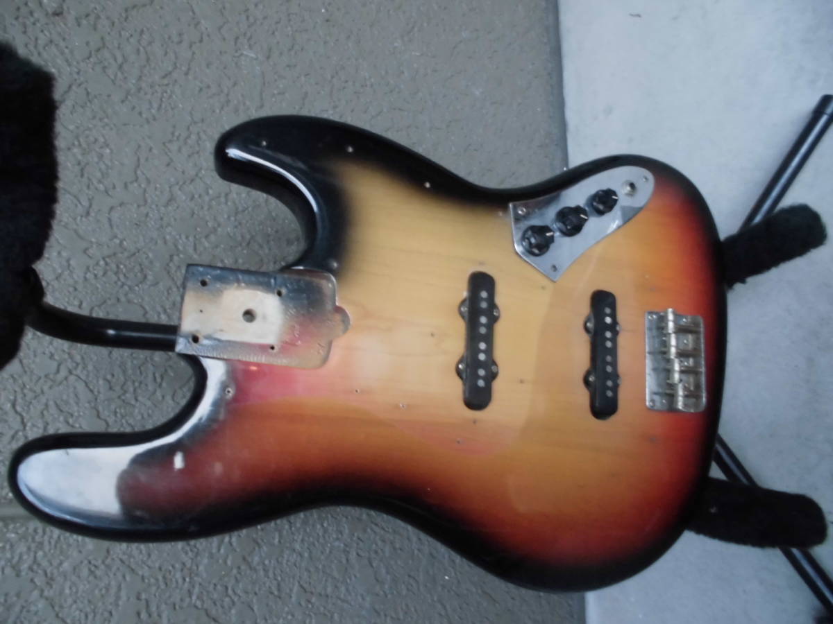 フェルナンデス ジャズベース ボディー＆サーキット 1970年代 Fernandes Burny Bass