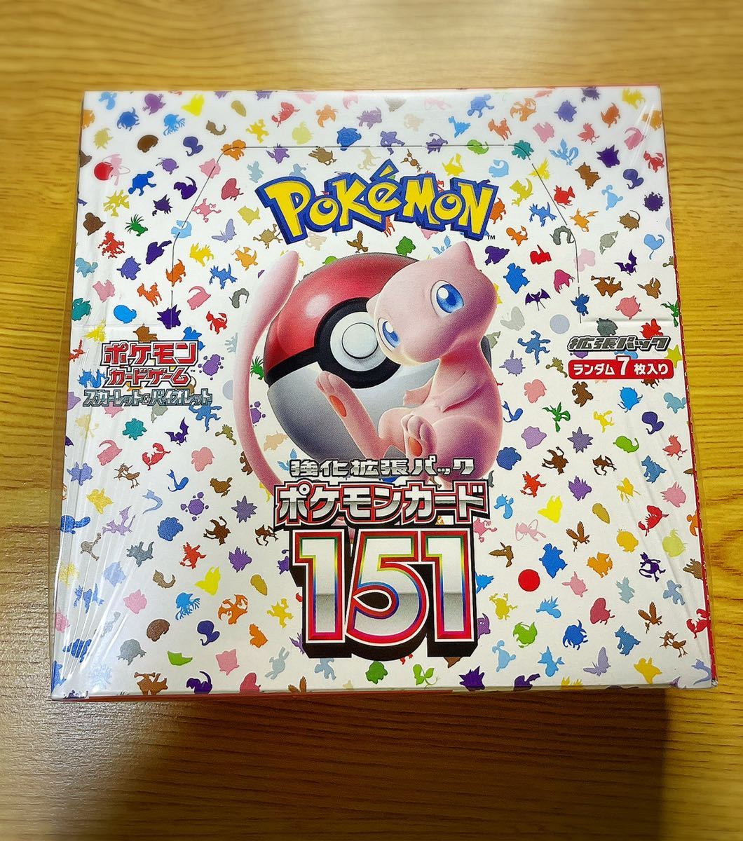 ポケモンカードゲームポケモン151 1BOX 強化拡張パック 未開封品