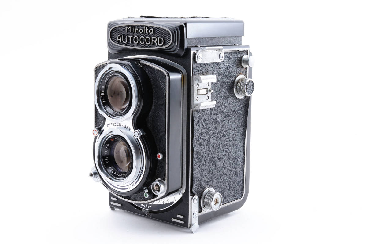 【美品】ミノルタ AUTOCORD 75mm f3.5 現状品 ☆実用美品☆ミノルタ MINOLTA AUTOCORD 75mm f3.5 ☆シャッター全速OK
