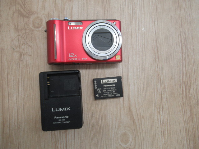 Panasonic LUMIX DMC-TZ7 ルミックス レッド カメラ、光学機器