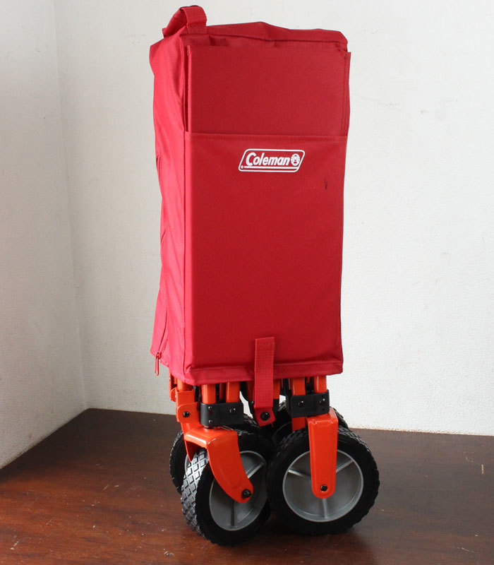 アウトドアワゴン コールマン Coleman 0 | キャリーカート レッド 