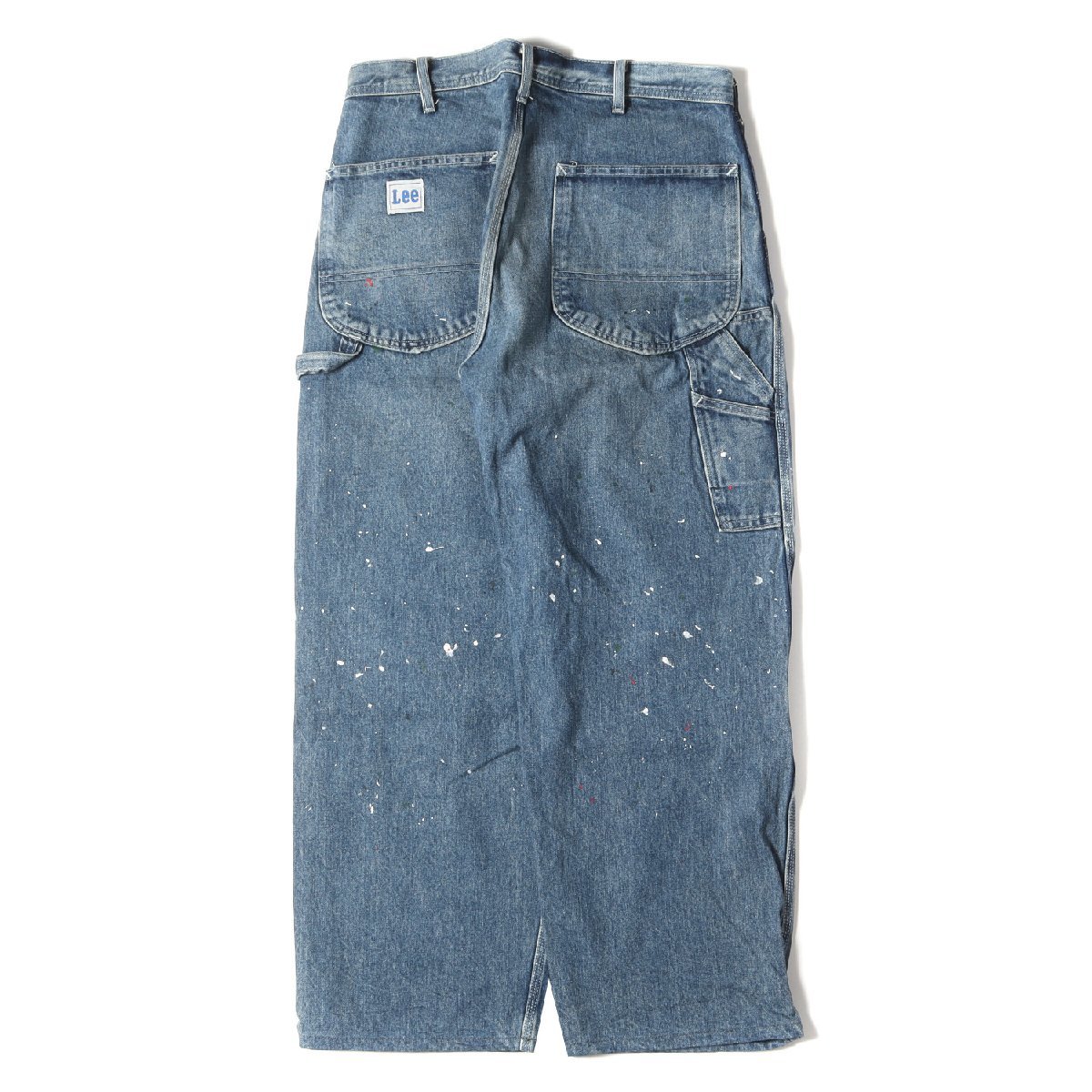 Lee リー デニムパンツ サイズ:XL Bshop 別注 ペンキ加工 ペインター