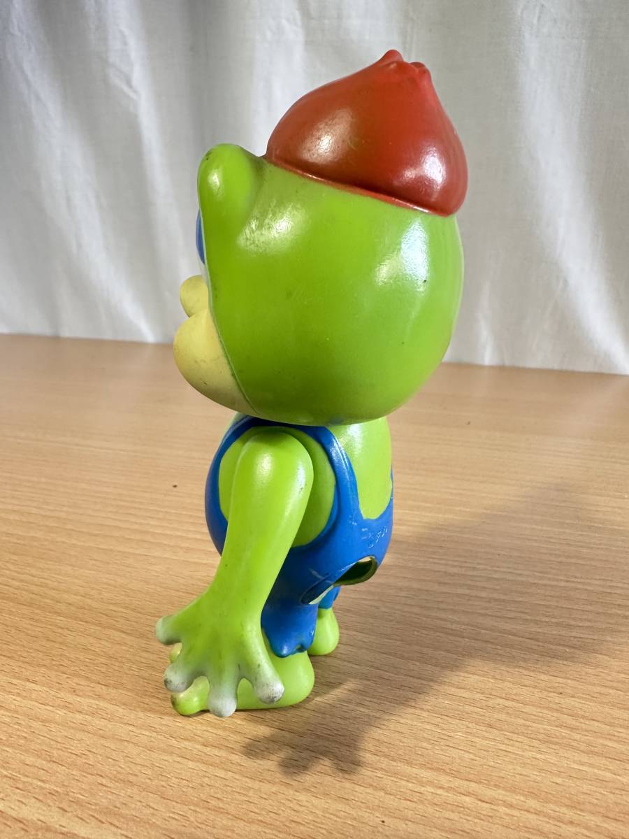 昭和レトロ/ソフビ/けろっこデメタン/タツノコプロ/全長15㎝ ソフビ けろっこデメタン 19㎝