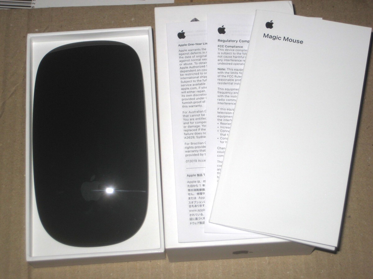 アップル Magic Mouse MMMQ3J/A ブラック Mouse Magic MMMQ3J⁄A