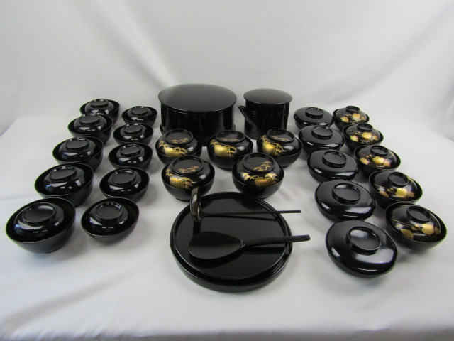 ◇茶道具 木製漆器 茶懐石道具 5客組 一式◇ | VILLE-SAINTEMARIE.COM