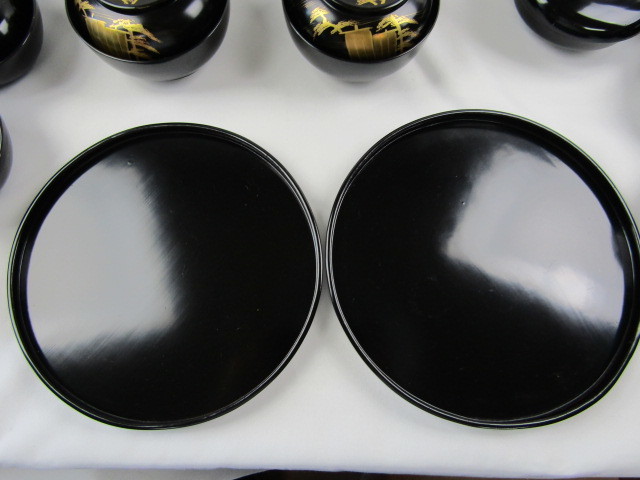 ◇茶道具 木製漆器 茶懐石道具 5客組 一式◇ | VILLE-SAINTEMARIE.COM