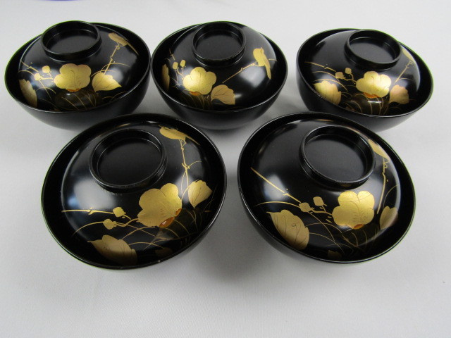 ◇茶道具 木製漆器 茶懐石道具 5客組 一式◇ | VILLE-SAINTEMARIE.COM