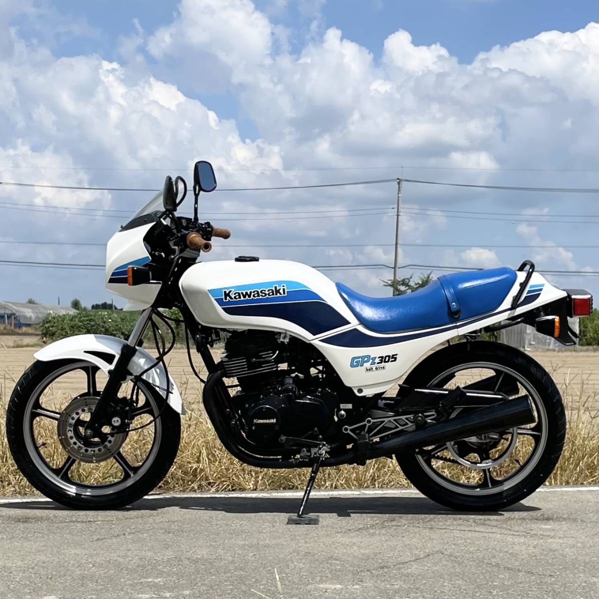 GPZ250 実動 書類付き - EX250C Yahoo!オークション 絶版 カワサキ 旧 
