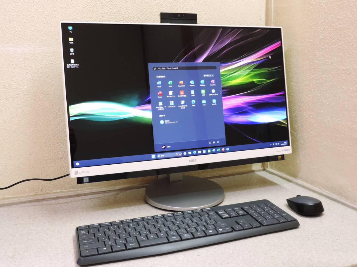 快適LAVIE PC-DA770GAW】Win11☆Core i7-7500U☆快速1TB SSD&16GB