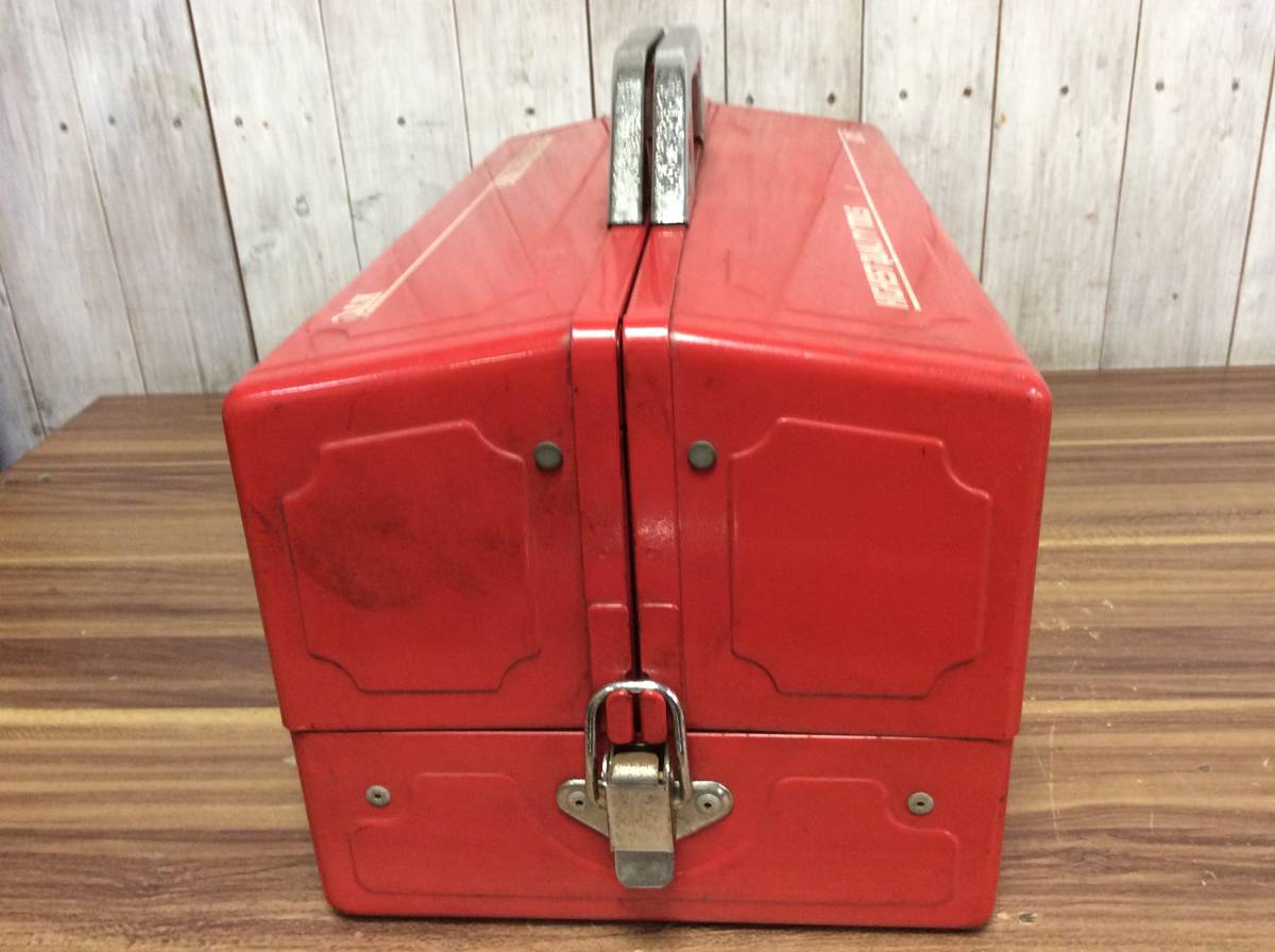 KTC 両開き ツールボックス 工具ケース 工具箱 ビンテージ