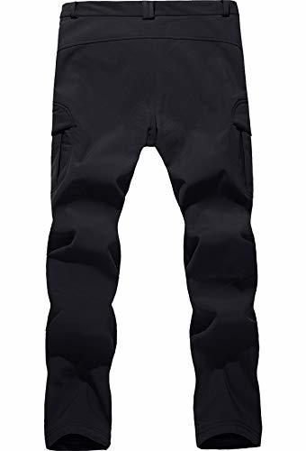 TACVASEN アウトドア ウェア ソフト シェル クライマー パンツ 登山長