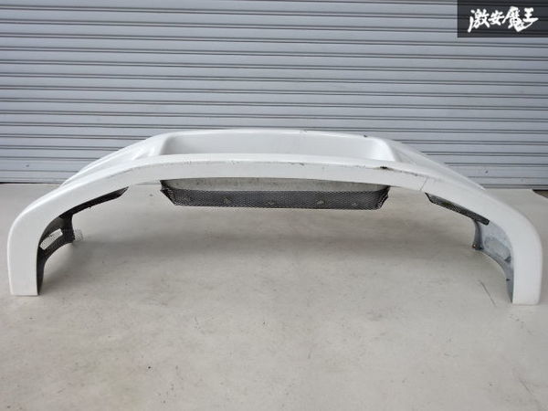 C-WEST Cウエスト FD3S RX-7 RX7 3型 FRP エアロ フロントバンパー 白