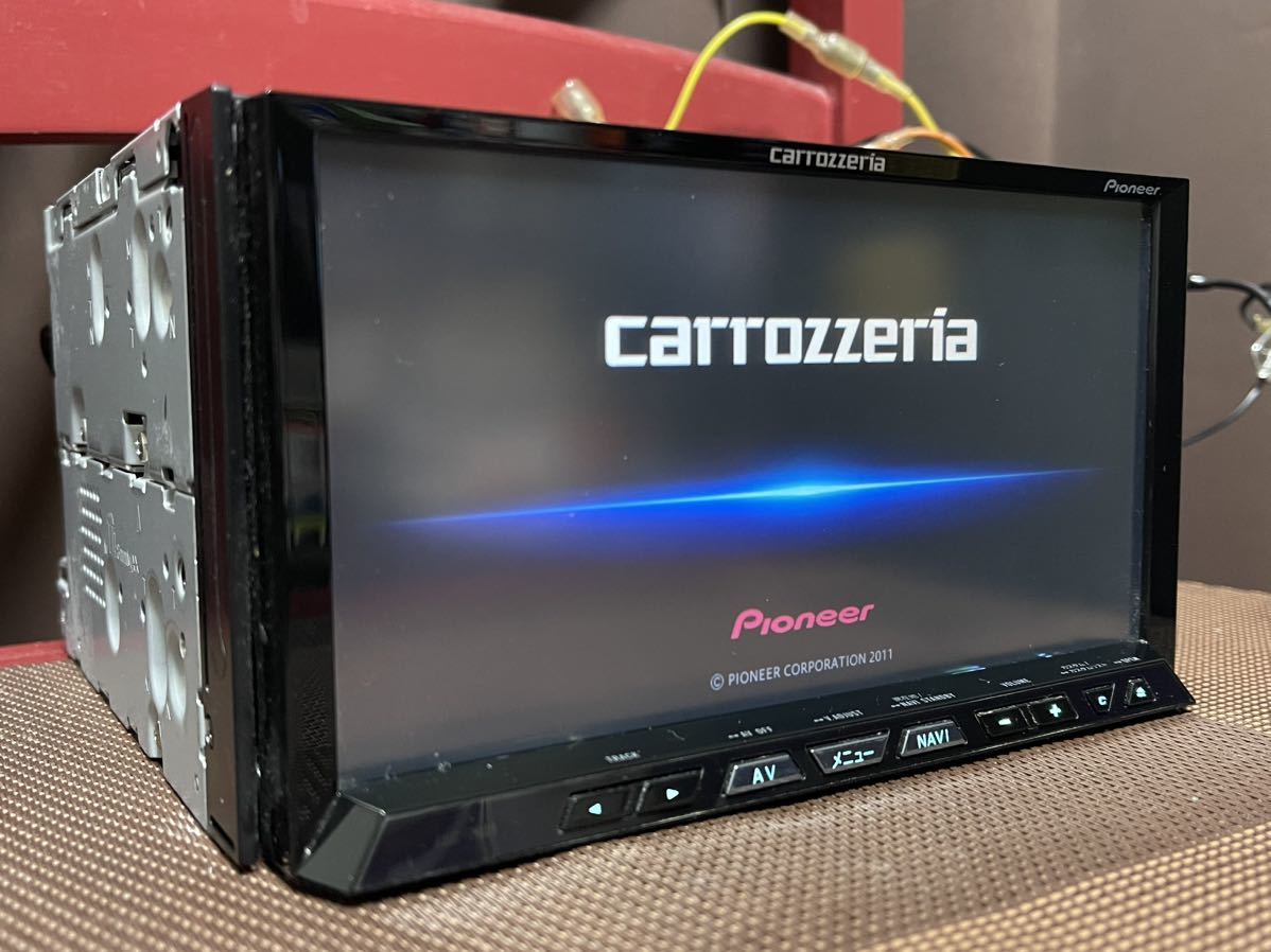 ワ）訳ありジャンク 最高峰 carrozzeria Pioneer CYBER NAVI AVIC-ZH09 7.0型ワイドVGA地上デジタル AV一体型HDDナビゲーション 2Dユニット
