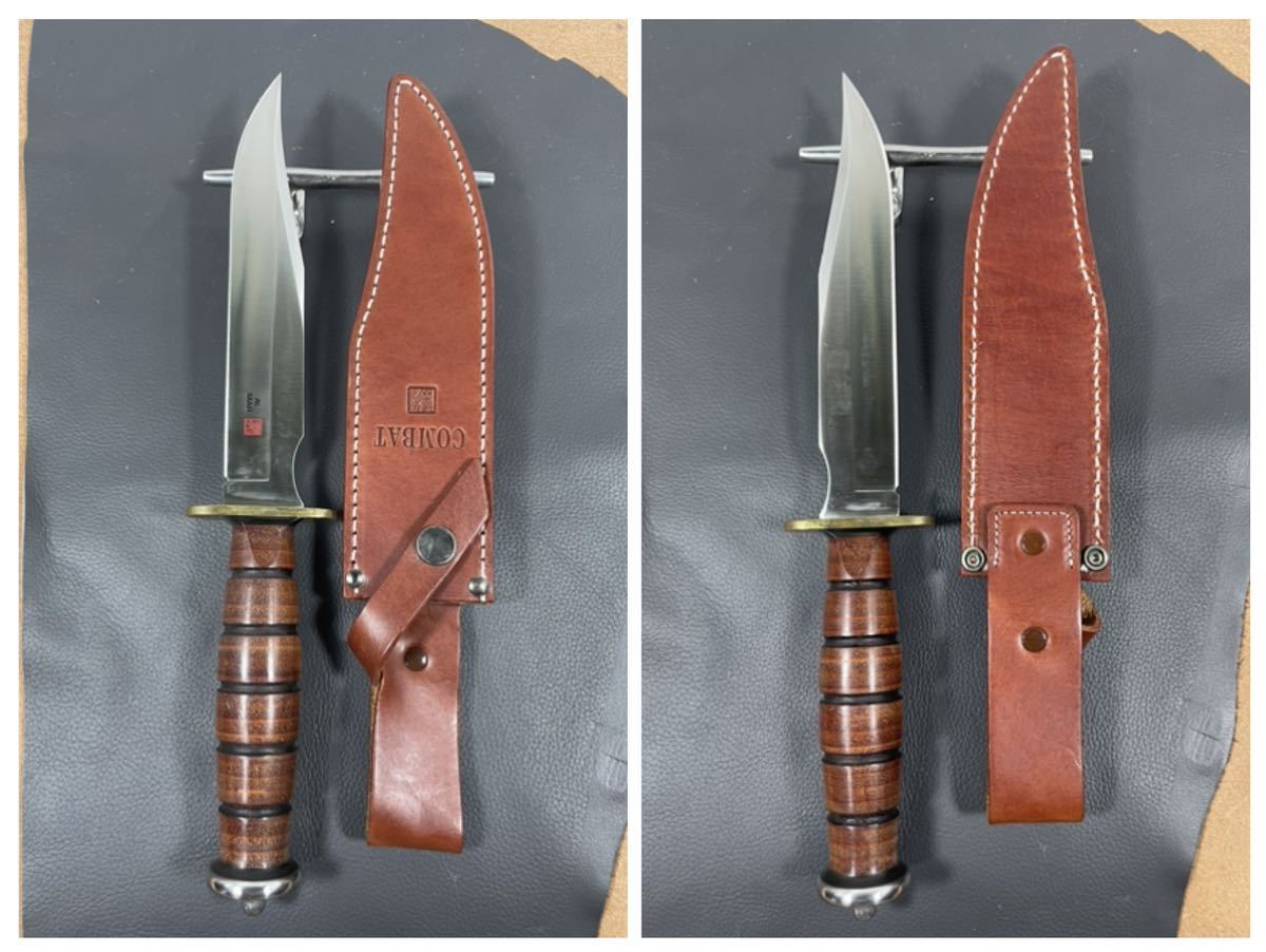 AL MAR Desert Storm ナイフ Knives アルマー Vintage Fixed Blade 