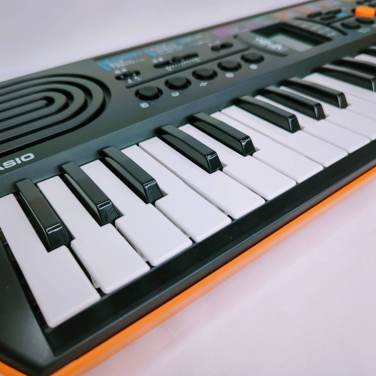 ○ミニキーボードSA-76 ○純正ヘッドホン ○純正ACアダプタ3点