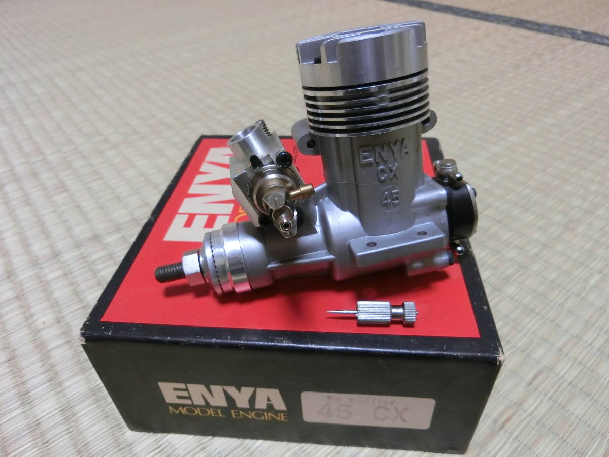 塩谷 ENYA 45CX(ポンプ付) 未使用品 ラジコン用エンジン ENYA ラジコン