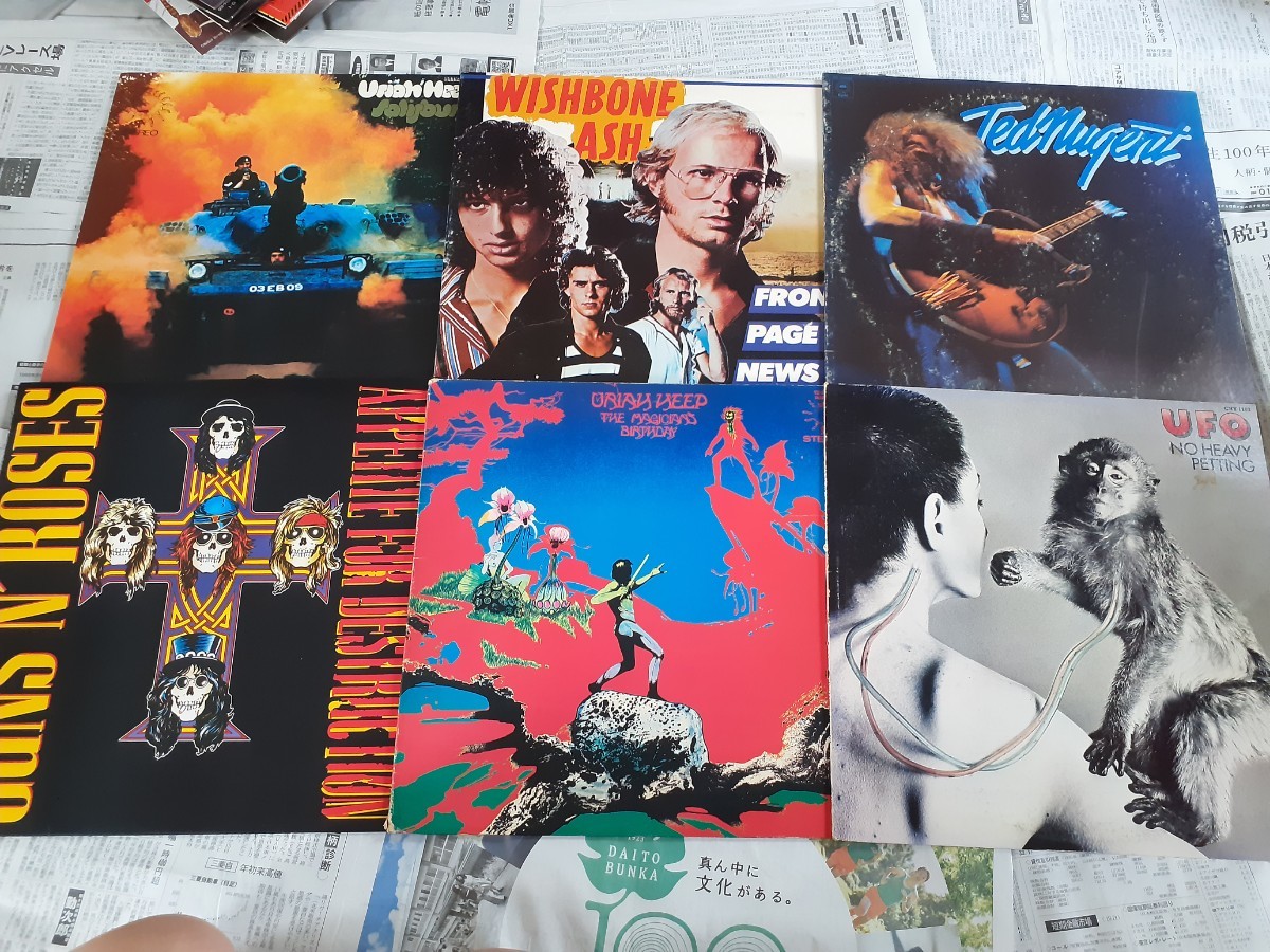 レコード　６枚　輸入盤　オリジナル　ドッケン　ゲイリー・ムーア　ヘヴィ　メタル 最安値，100%新品 ハードロックヘビーメタルLP34枚LD1枚まとめて
