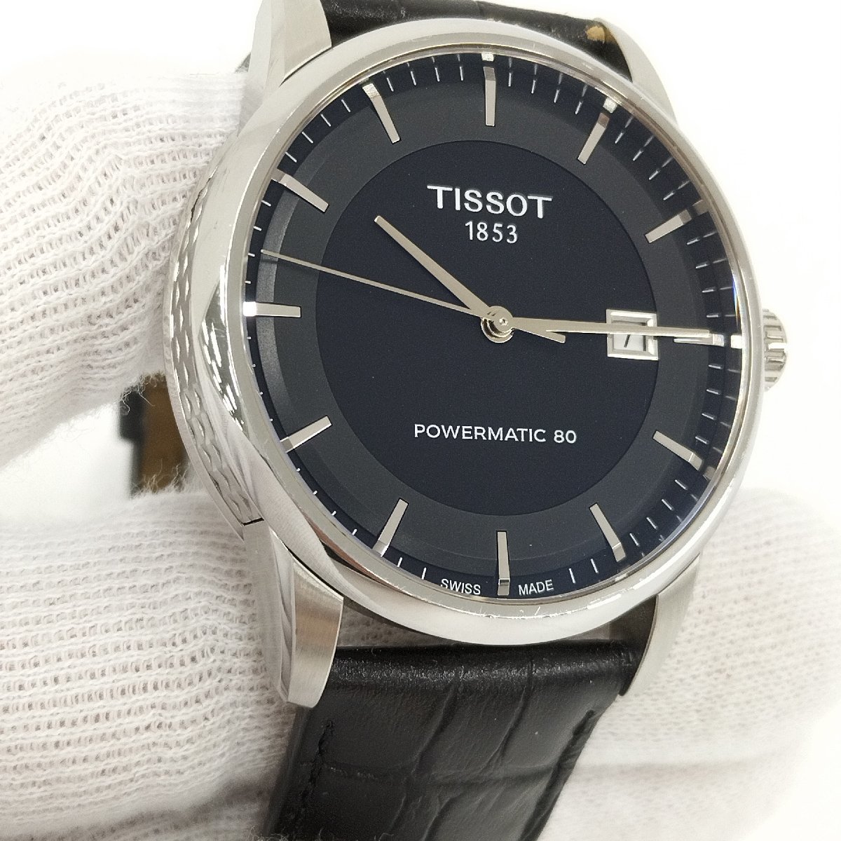 ○TISSOT ティソ パワーマチック80 T086407 1853 メンズ腕時計 SS