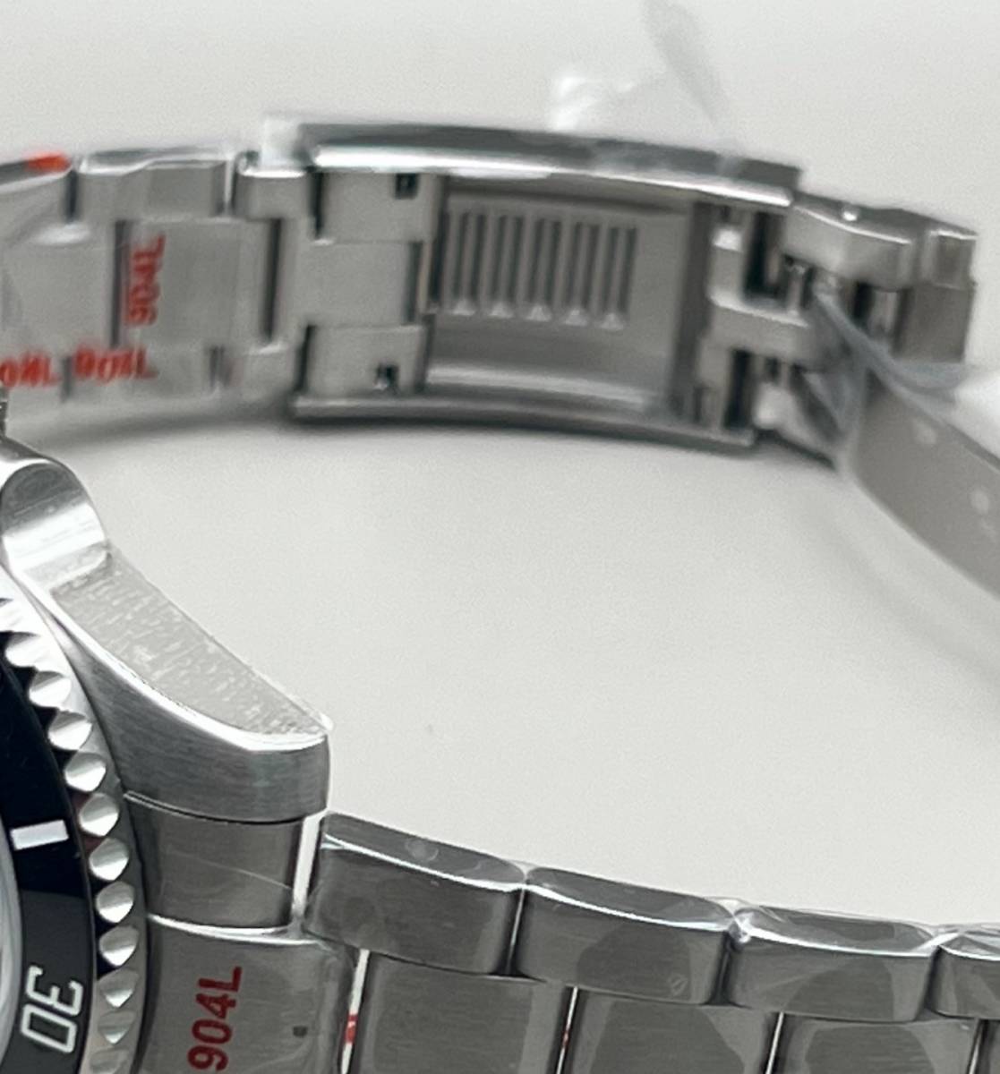 SEIKO MOD NH35 カスタム ブラック 赤針 40mm マリーナ ダイバーズ