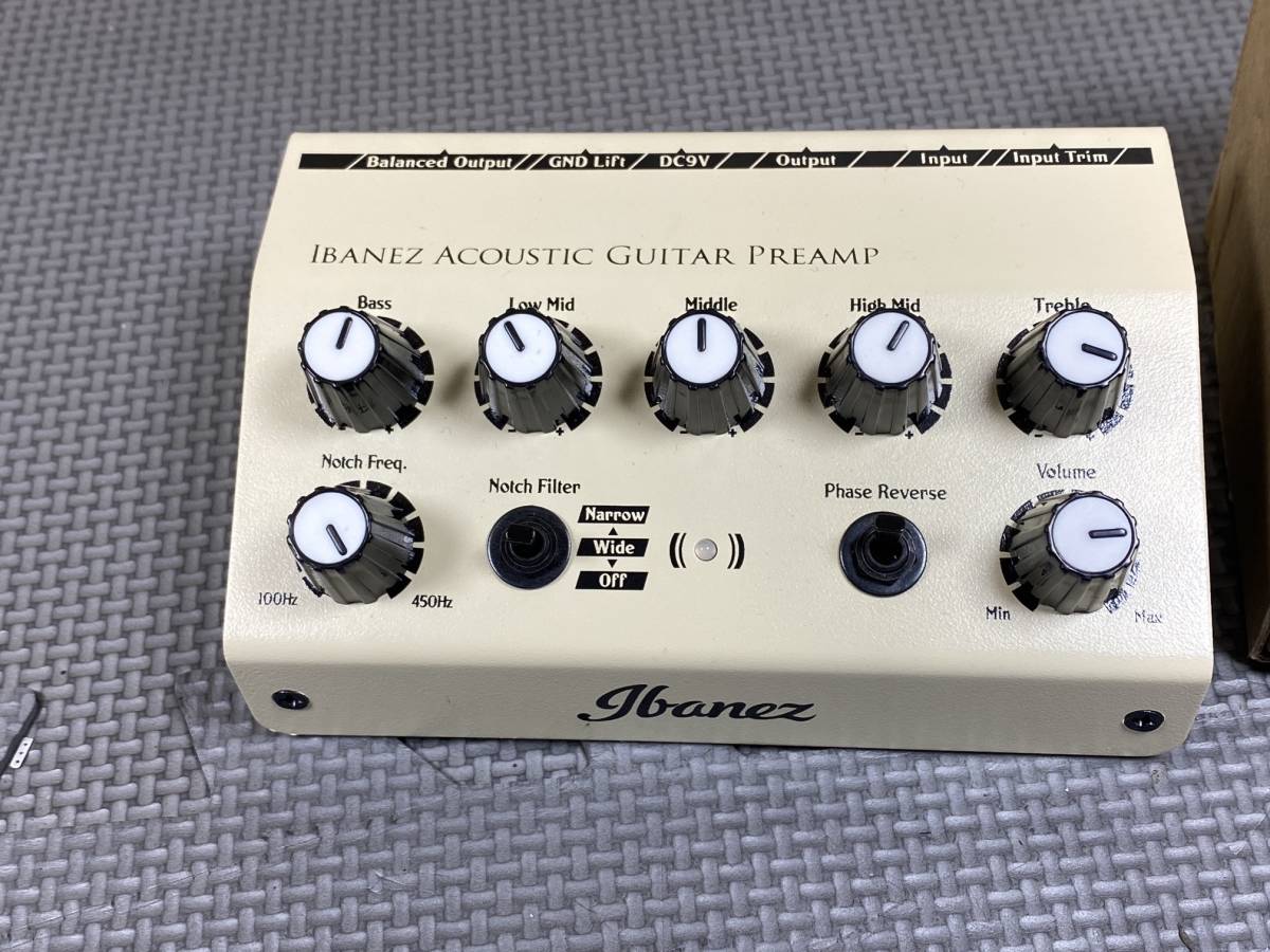 Ibanez AGP10 アコースティックギター用プリアンプ
