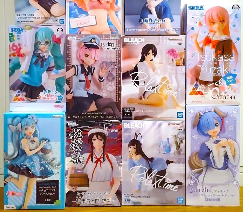 ☆美少女フィギュア まとめ売り 初音ミク 五等分の花嫁 Reゼロ レム