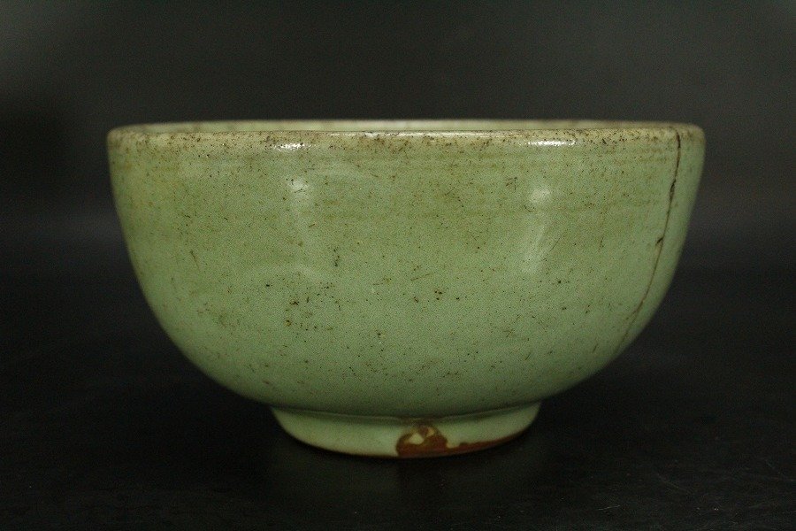 中国 龍泉窯青磁 小壷 M R5851 青磁琮形瓶 | 【銀閣】中国美術