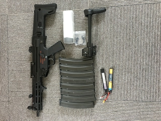 東京マルイ 次世代mp5 外装カスタム付属品多数(電動ガン)｜売買 