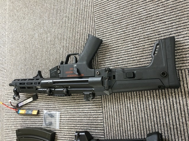 東京マルイ 次世代mp5 外装カスタム付属品多数(電動ガン)｜売買 
