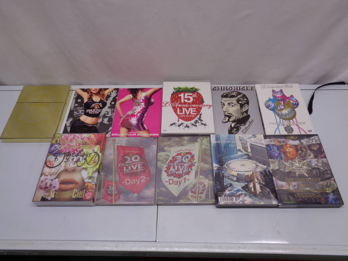 6-2【DVD】L'Arc～en～Ciel　LIVE DVDセット