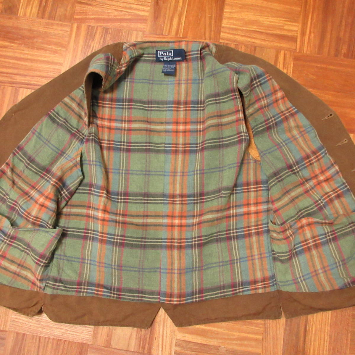 希少 POLO RALPH LAUREN ラルフローレン シンチバック オイルド 