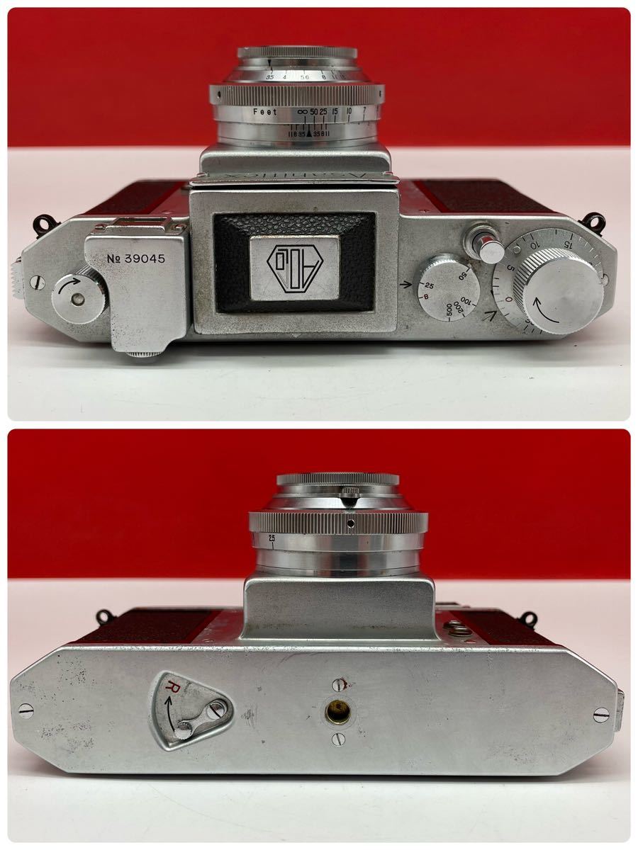 Asahiflex レンジファインダーカメラ 50mm f/3.5