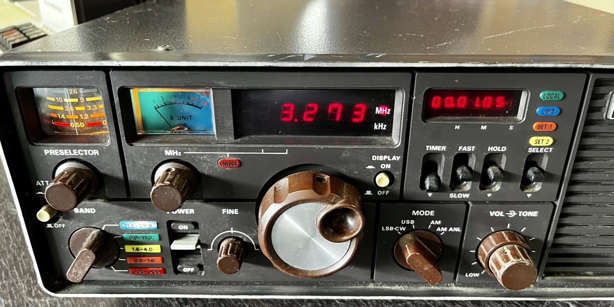 YAESU ヤエス 受信機 YAESU ヤエス FRG-965 広帯域受信 本体のみ-新作