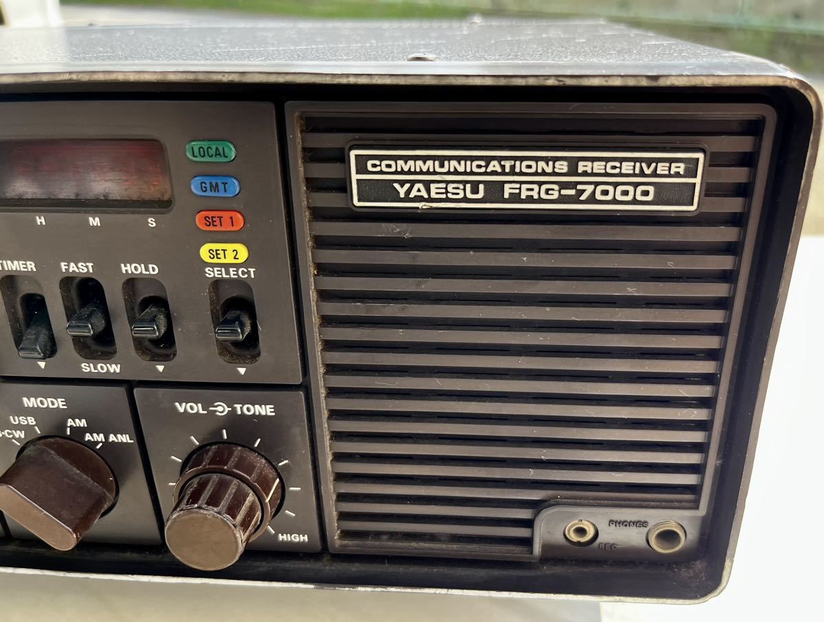 YAESU ヤエス 受信機 YAESU ヤエス FRG-965 広帯域受信 本体のみ-新作