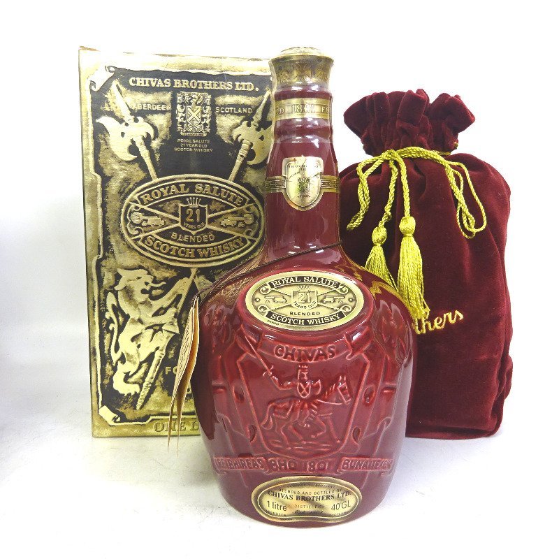 21年 ロイヤルサルート 1000ml スコッチウイスキー 0 重量番号:2(RW57