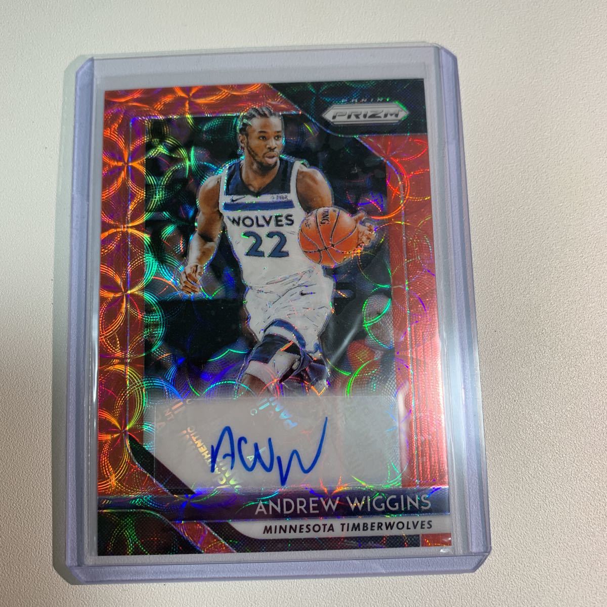 2019-20 Panini Prizm Basketball NBA Yuta Watanabe 渡邊雄太 直筆