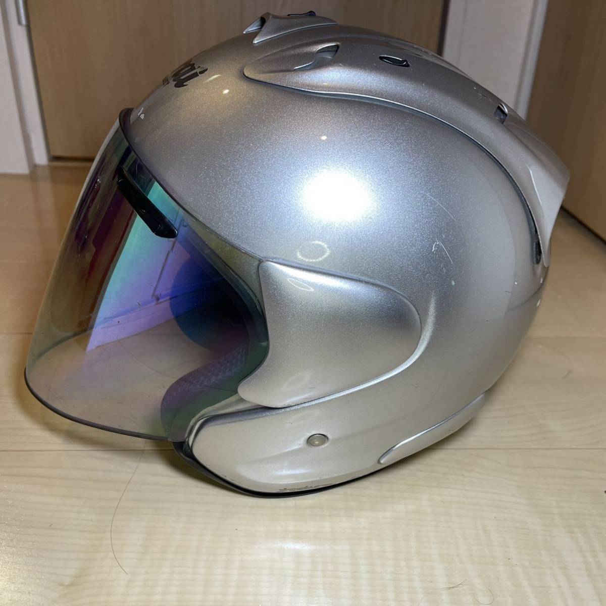 Arai SZ-RAM3 アライ ジェット ヘルメット アルミナシルバー 57-58 M