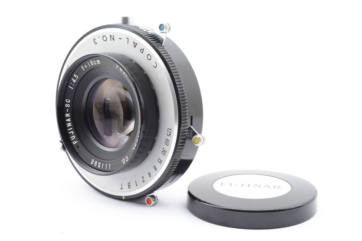 フィルムカメラ FUJI Fujinar-SC 18cm f⁄4.5 Copal No. 3 フィルム