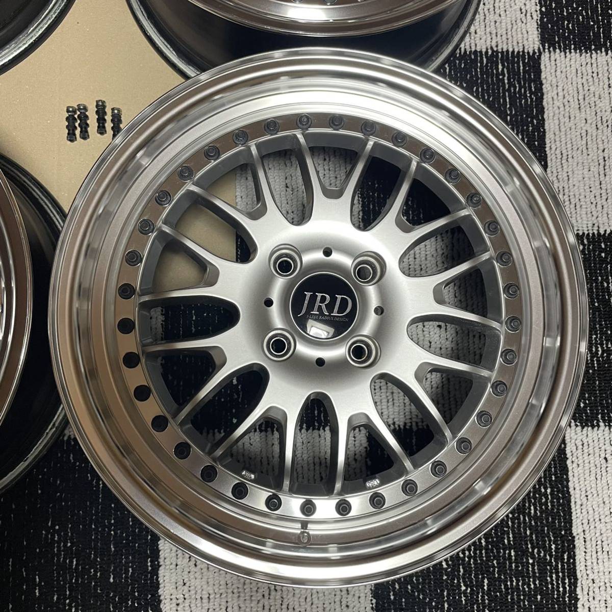 ジェーライン j-line JRD 16インチ 6.5 +48 +23 RD-M9 BBS RS 軽自動車 