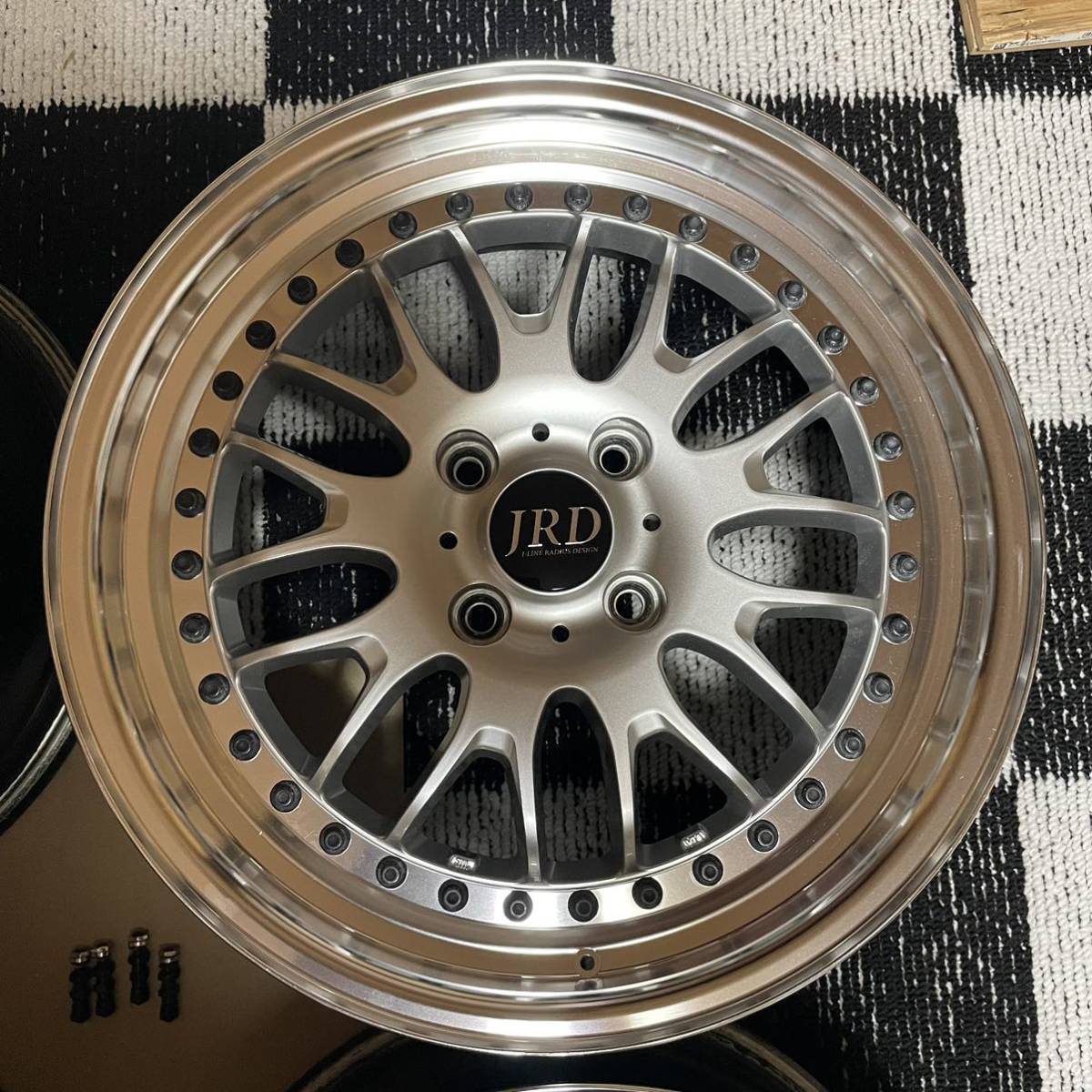 ジェーライン j-line JRD 16インチ 6.5 +48 +23 RD-M9 BBS RS 軽自動車 