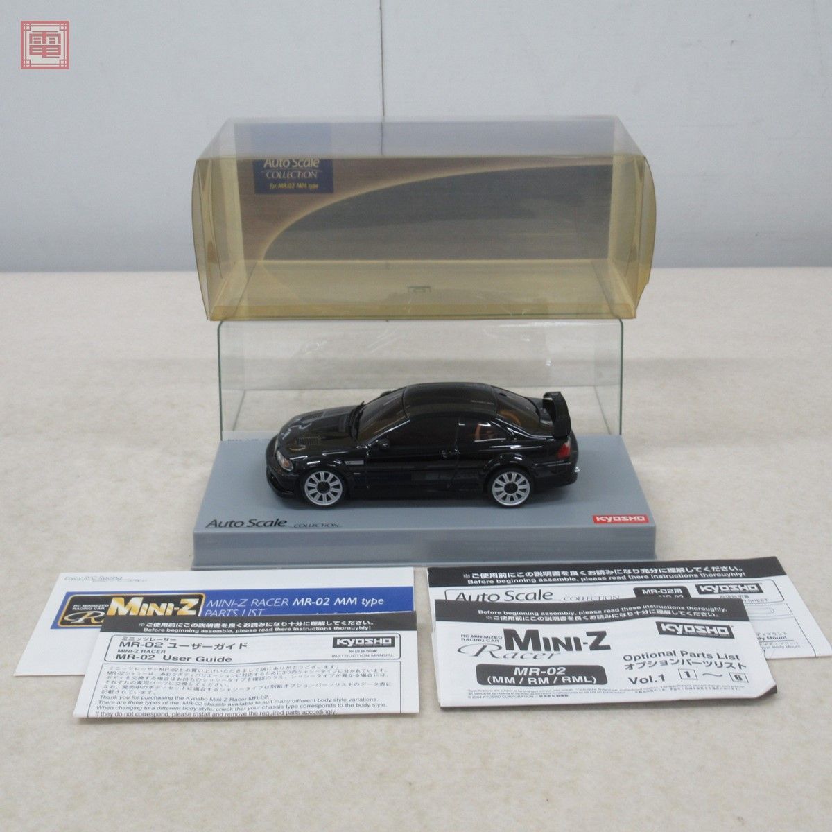 京商 オートスケール BMW M3 GTR ブラック No.MZX204BK KYOSHO Black【10