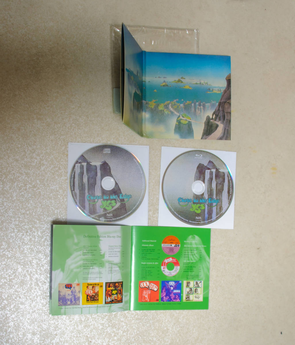 CD+Blu-ray YES / Steven Wilson Mix / Definitive Edition CD Set イエス ...