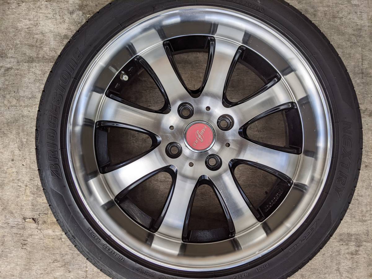 ファブレス 16インチ 5.5J+45 PCD100 4穴 165/50R16 2020年製 4本 軽 N 
