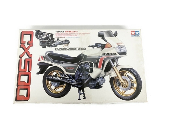 希少 TAMIYA HONDA CX500TUBO 1/6 プラモデル TAMIYA HONDA CX500 TURBO 1/6 プラモデル ジャンクS8064407