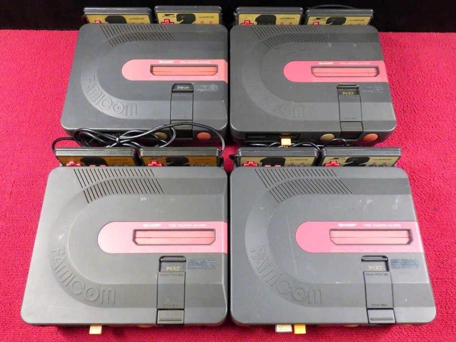 SHARP ツインファミコン 本体 4台セット＊ジャンク品【GH】